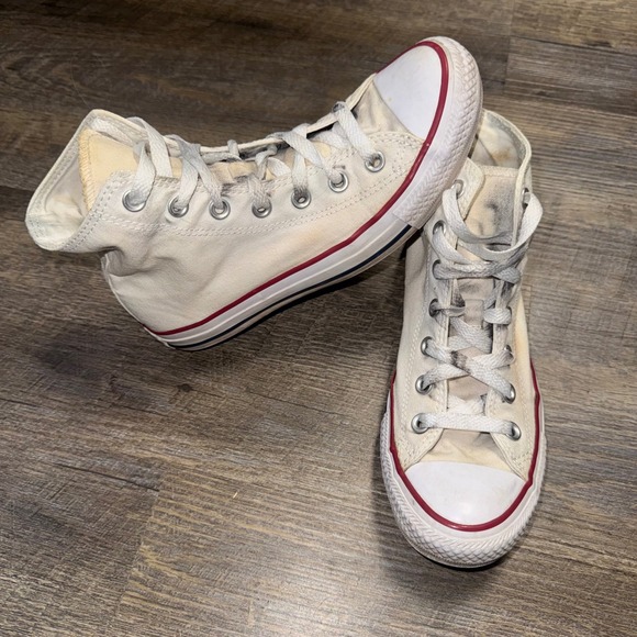 Converse Shoes - Converse Chuck Taylor All Star High Top M7650 White‎ Canvas Sneakers Womens 7